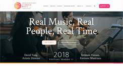Desktop Screenshot of newburyportchambermusic.org