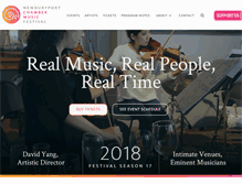 Tablet Screenshot of newburyportchambermusic.org